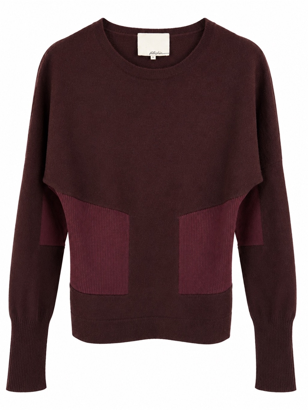 🌺 Phillip Lim 3.1 100% Merino Wool Colorblock Pullover Sweater - Picture 3 of 4